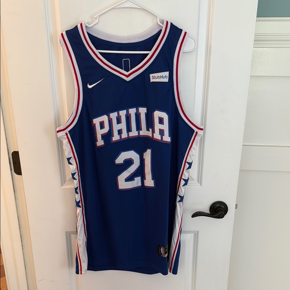 Nike PHILA Embiid Basketball Jersey
